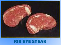 Rib eye steak